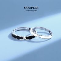 s999 Couples ring 25 แหวนคู่รักเงินแท้ 999  Enchanting love  ใส่สบาย เป็นมิตรกับผิว สามารถปรับขนาดได้