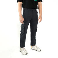 Khaki Bros - Chino Pants Tapered Fit - กางเกงชิโน่ขายาว ทรง Tapered Fit - KM22B001 Md.Grey