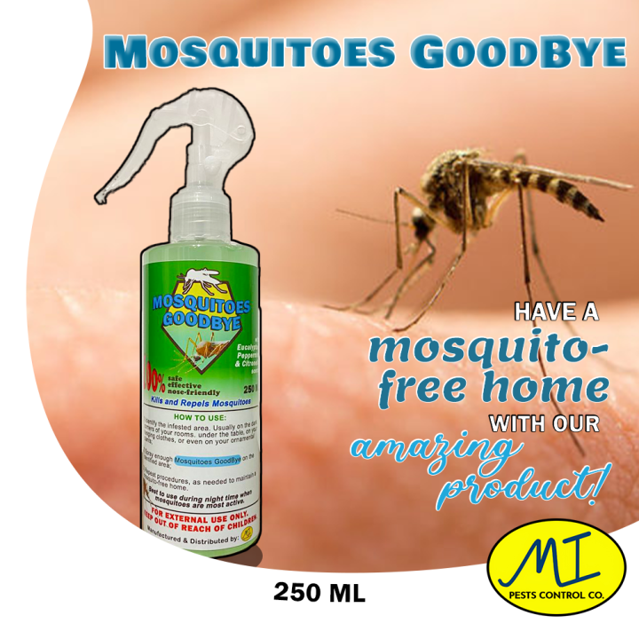 250 ML Mosquitoes GoodBye // pamatay at pantaboy lamok // mosquito ...