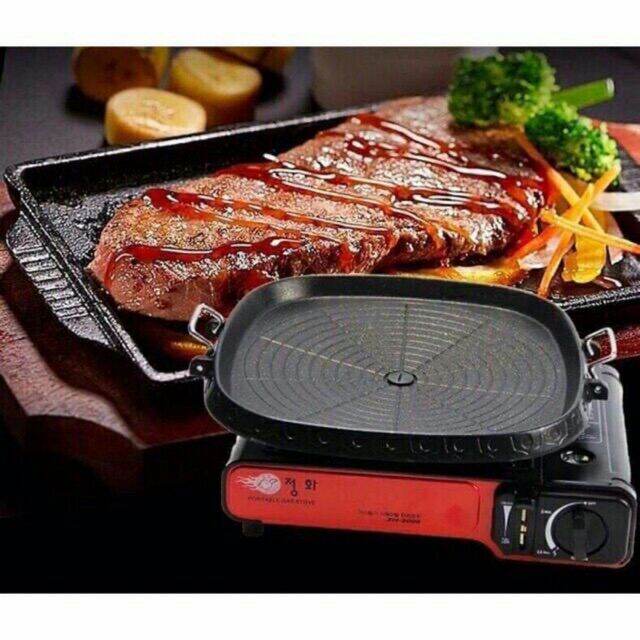 Samgyupsal grill pan set non stick ( Stove &samgyup) Lazada PH