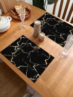 【CC】✴♞∋  Teslin mat placemat waterproof non-slip easy to clean can be used for kitchen coffee dining table party decoration