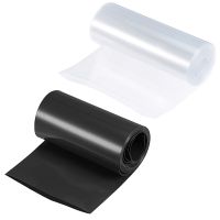 1m/2m 100mm Flat Width 18650 Lithium Battery Heat Shrink Tube PVC Battery Wrap Shrinkable Tubing Film Sleeves Insulation Sheath Cable Management