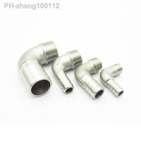 8mm 10mm 12mm 14mm 15mm 16mm 20mm 25mm 32mm Hose Barb x 1/4 quot; 3/8 quot; 1/2 quot; 3/4 quot; 1 quot; BSP Male 304 Stainless Steel Elbow Pipe Fitting