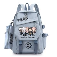 Mochila กระเป๋าเป้นักเรียนชายลายกระเป๋าสำหรับวัยรุ่น Jujutsu