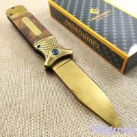 OKgroup CM002 Folding knife CHONGMING Knife รุ่นCM73 หนึ่งในรุ่นที่ขายดีที่สุด มีดพับพกพา มีดเดินป่า มีดสวยงาม มีดแคมป์ปิ้ง ขนาด 21.50ซม.