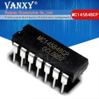 10pcs MC14584BCP HD14584BP DIP14 MC14584 DIP-14 HD14584 DIP MC14584BCPG WATTY Electronics