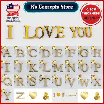 Small Letter Stickers Alphabet Numbers Stickers Silvery - Temu Malaysia