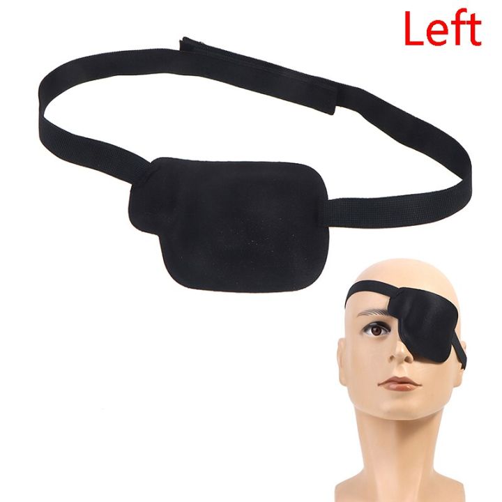 adult-eyeshades-unisex-black-single-eye-patch-washable-adjustable-medical-velcro