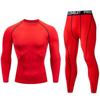 2022 Mens Thermal underwear Sets Running Compression Sport Suits Basketball Tights Clothes Gym Fitness Jogging Sportswe