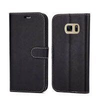 เคสใส่โทรศัพท์สำหรับ Samsung Galaxy Note FE/พัดลม Edition พลิกสไตล์สีทึบคลาสสิกโทรศัพท์ซองใส่บัตรหมายเหตุ7