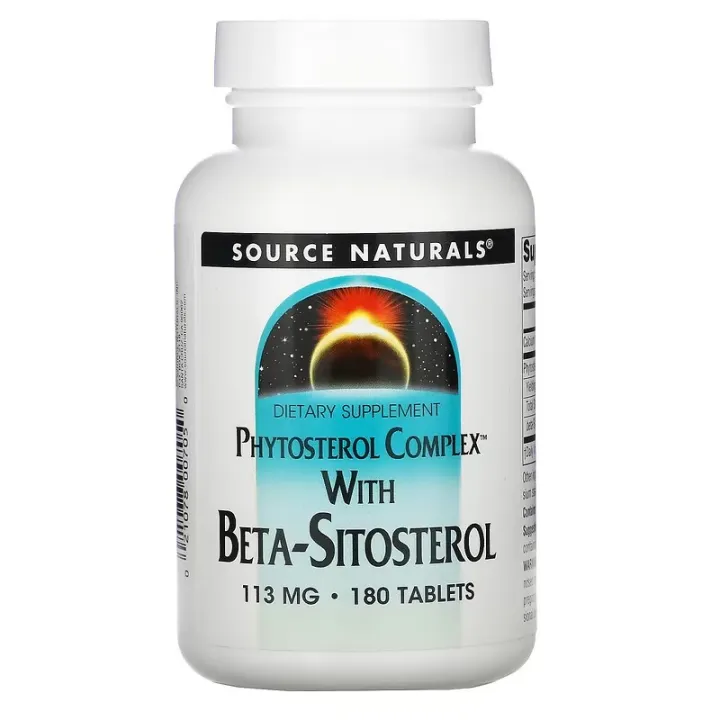 Phytosterol Complex with Beta-Sitosterol, 113 mg, 180 Tablets | Lazada PH