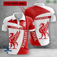 Liverpool F.C Premier League 2022 3D Polo T-Shirt Hoodie jersey