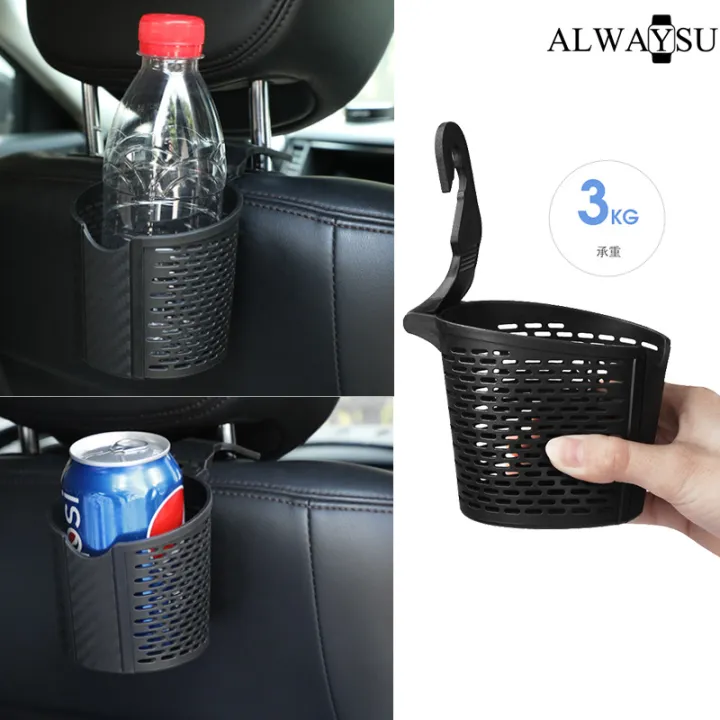 Car Cup Holder Back Seat Hook Hanging Mount Drink Container for Truck