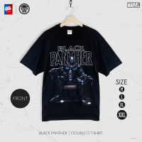 [ส่งฟรี] เสื้อยืด Black Panther แบล็ค แพนเธอร์ ลิขสิทธิ์แท้ มาร์เวล รุ่น MVX-160 เสื้อ Marvel แท้ [M,L,XL,2XL]