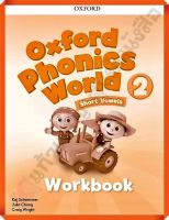 แบบฝึกหัด Oxford Phonics World Workbook 2 /9780194596237 #OXFORD