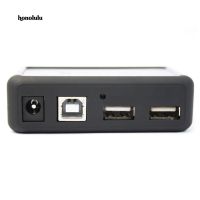 Hel อะแดปเตอร์ 7 พอร์ตความเร็วสูง Usb 2 . 0 Hub Power 50 . 5 V Pc Laptop