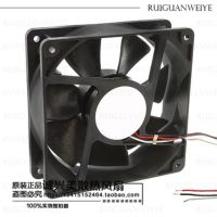 Original NMB 4715KL-04W-B19 12038 12cm 12V 0.35A 3-wire double ball fan