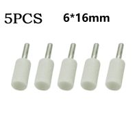 【CW】 5pc 6mm Shank Abrasive Mounted Stone Cylindrical/Conical Grind Tools Electric Grinding