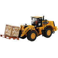 1:50 Scale Metal Forklift Fork Lift Truck Die Cast Model Toy Yellow Engineering Vehicle Model