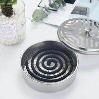 กล่องเหล็กใส่ยากันยุง Mosquito coil box กล่องใส่จุดยากันยุง ทำจากสแตนเลสอย่างดี พร้อมส่ง