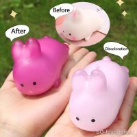 【LZ】❧✎∏  NEW Squishy Kawaii Animal Cute Rabbit Squishies Slow Rising Relief By Squeeze Toys Color Turns Random Sunlight Fidget Stress