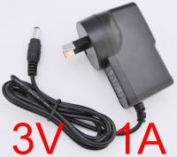 1PCS 3V1A AC 100V-240V Converter Adapter DC 3V 1A 1000mA Power Supply AU 2 Plug DC 5.5mm x 2.1mm