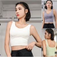 [ สินค้าสต็อกพร้อมส่ง ] รุ่นใหม่Sport Bra YOGA-631เกรดพรีเมียม เสื้อกล้ามกีฬา สปอร์ตบรา ออกกำลังกาย เสื้อบราโยคะ ใส่กระชับ มีฟองน้ำ งานสวยผ้าดีมาก