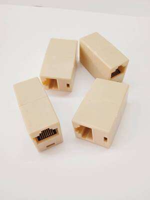 ข้อต่อแลนด์ RJ45 (F/F) ตัวต่อกลาง เป็นตัวเมียทั้ง2 ฝั่ง ใช้เพื่อต่อสายแลนด์ให้ยาวขึ้น ใช้ได้ทั้ง CAT5/6 วัสดุได้มาตราฐาน แข็งแรงทนทาน