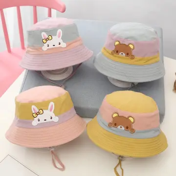 Summer Baby Sun Hat Cartoon Printing Baby Sun Hat for Girls and