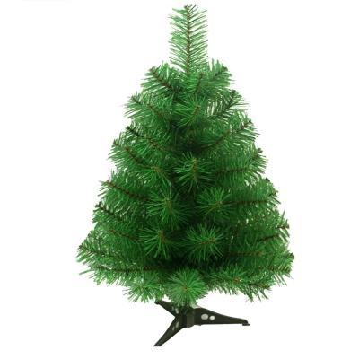 ต้นคริสต์มาสประดิษฐ์60ซม. ฐานขาตั้งพลาสติกต้นคริสต์มาสตกแต่งการตกแต่งสำหรับปาร์ตี้ที่บ้านคริสต์มาส