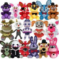 Teddy Bear Five Nights at Freddys FNAF Horror Game Kid Plush Dolls UK Plushie Toy Gift