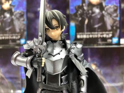 ZZOOI In stock original Banpresto Sword Art Online Alicization Rising Steel Integrity Knight Kirito PVC Action Figures Toys