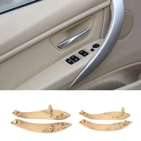 Four Doors Car Interior Door Pull Handle Cover Armrest Bracket for-BMW 3 4 Series F30/F31/F34 F32/F33/F36 2012-18 Beige