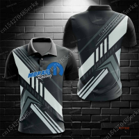 3D Mopar 2023 tshro New Polo ale Harajuku Casual Short Sleeve 3D time extra large hip hop male New polo shirt