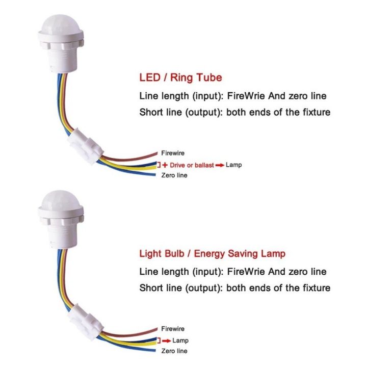 สวิตช์อัจฉริยะเซนเซอร์-pir-เซ็นเซอร์ตรวจจับการเคลื่อนไหว110v-220v-10ชิ้นเซ็นเซอร์ตรวจจับการเคลื่อนไหวเซ็นเซอร์ตรวจจับอินฟราเรดสมาร์ทโฮมร่างกายมนุษย์เซ็นเซอร์หลอดไฟกลางคืนอัตโนมัติ