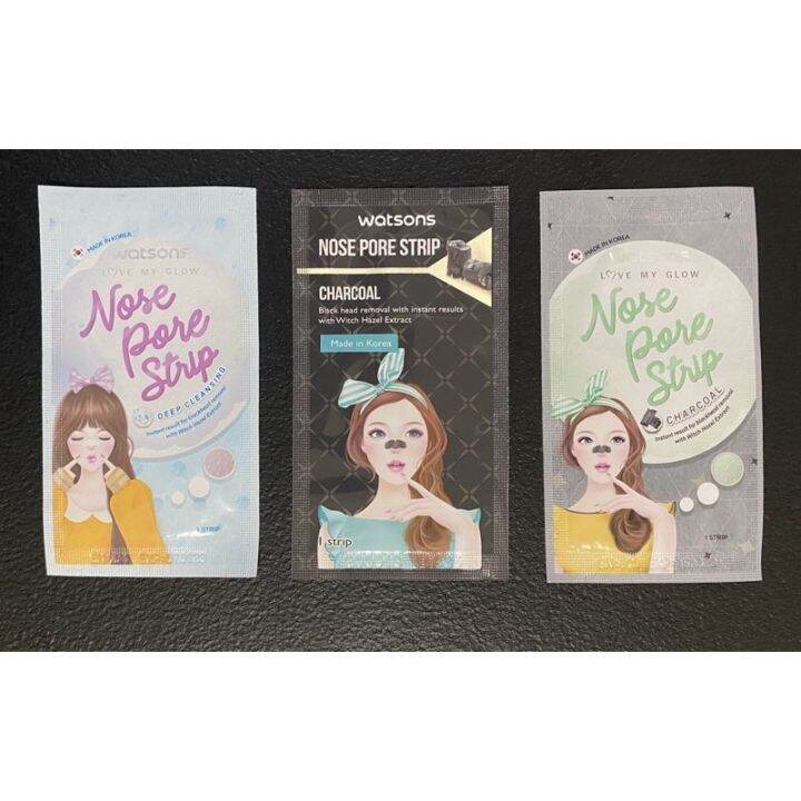fengfen318206 Watsons Nose Pore Strips (Sold per piece) Lazada PH