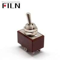 ↂ☬  Button switch 2 Position Double row 3A 220V Toggle  Switch