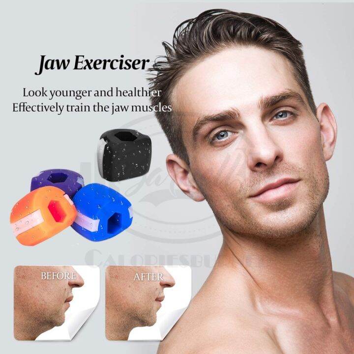 Jawline Exerciser Ball Jaw trainer Facial Muscle Exercise Chew Ball ...