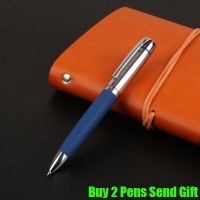 【♘COD Free Cas♘】 miciweix ปากกาปากกาลูกลื่นแบรนด์เครื่องหนัง Pu เป็นทางการสุดหรูผู้ชายปากกาเขียนซื้อปากกา2อันส่งมา