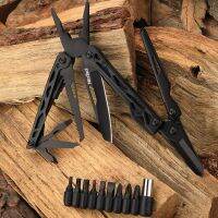 NexTool Black Knight 11-In-1 Multi-function Camping Tools Knife Outdoor Survival Folding Pliers Scissors Hand Multitool Tool Kit  Pliers