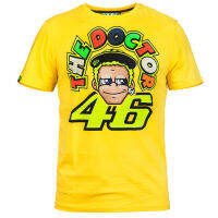 2023 รุ่น VR46 ชุดดาวน์ฮิลล์ชุดขี่จักรยานเสือภูเขาฤดูร้อนแขนสั้นเสื้อแจ็คเก็ตชายชุดแข่งมอเตอร์ไซค์ครอสคันทรี ~