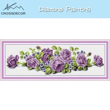 Full Square 5D Diamond Painting New 2023 Dreamy Rose Castle Cross Stitch  Diamond Mosaic Embroidery Painting