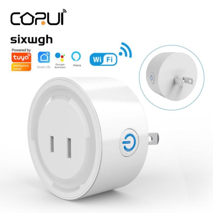 corui-wifi-tuya-smart-socket-smart-life-gadgets-daily-gauge-plug-mobile-phone-remote-ai-speaker-voice-control-timing-countdown