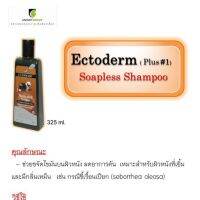 แชมพู ectoderm สูตร1 ขี้เรื้อนเปียก ผิวมัน มีกลิ่นเหม็น 325มล.