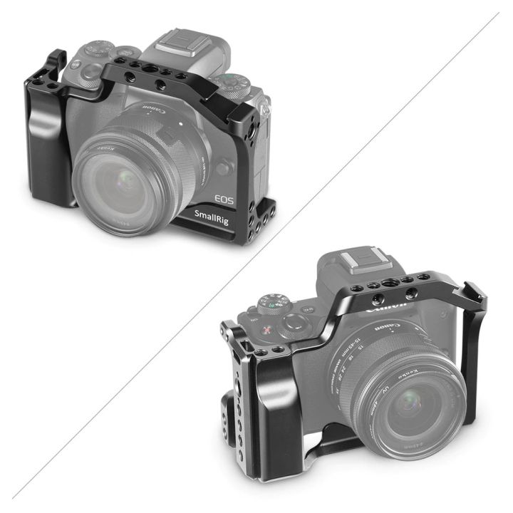 best-seller-smallrig-cage-for-canon-eos-m50-and-m5-2168-กล้องถ่ายรูป-ถ่ายภาพ-ฟิล์ม-อุปกรณ์กล้อง-สายชาร์จ-แท่นชาร์จ-camera-adapter-battery-อะไหล่กล้อง-เคส