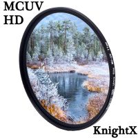 ตัวกรอง Knightx HD MCUV 49Mm 77Mm 58 52Mm โพลาไรเซอร์ทรงกลมยูวีซีพีแอลเอฟแอลดีเครื่องวงกลมสำหรับกล้อง Sony DSLR Nikon Canon Pentax