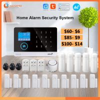 【LZ】♈✖  Home Alarm Wireless WIFI 4G Home Security Alarm System For Tuya APP With Pet Motion Sensor Smoke Detector Gas Securiti Alarm