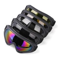 Winter Windproof Skiing Sunglasses Outdoor Sports Windproof Goggles Ski Dustproof Motor Cycling Lens Frame Glasses Sunglasses