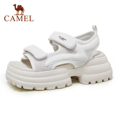 *Cameljeans รองเท้าแตะชายหาดฤดูร้อนแฟชั่น้านล่างหนาสำหรับผู้หญิงสะดวกและรองเท้าแตะผู้หญิงพื้นนุ่ม