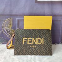 [มาใหม่] FENDI หนังผู้หญิงกระเป๋าสตางค์คลาสสิกยาวกระเป๋าสตางค์หญิงผู้ถือบัตรกระเป๋าคลัทช์แฟชั่นกระเป๋าสุภาพสตรี